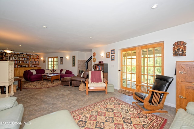 107 Wilderness Way, Stephentown, NY 12169 - living room with recessed lighting and baseboards