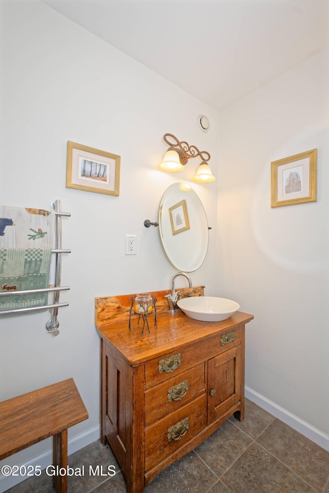 107 Wilderness Way, Stephentown, NY 12169 - bathroom featuring vanity and tile patterned floors