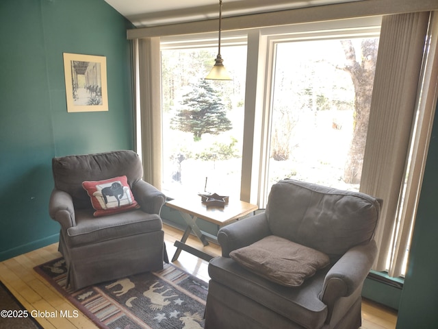 1486 County Highway 112, Caroga, NY 12032 - living area with light wood-style flooring
