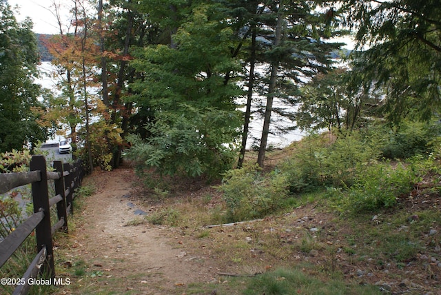 view of road