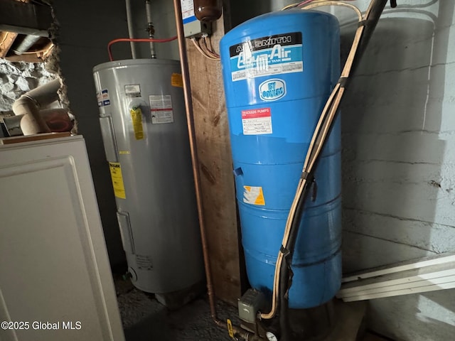 utilities featuring water heater