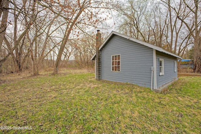 view of outbuilding with an outbuilding