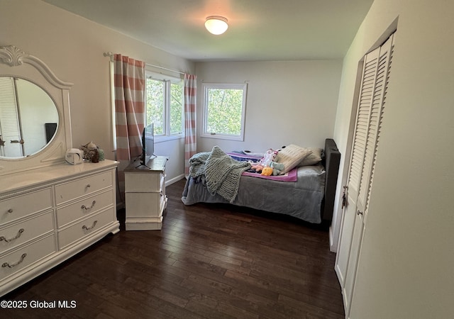 15 Campus View Dr, Colonie, NY 12211 - bedroom with dark wood-style floors