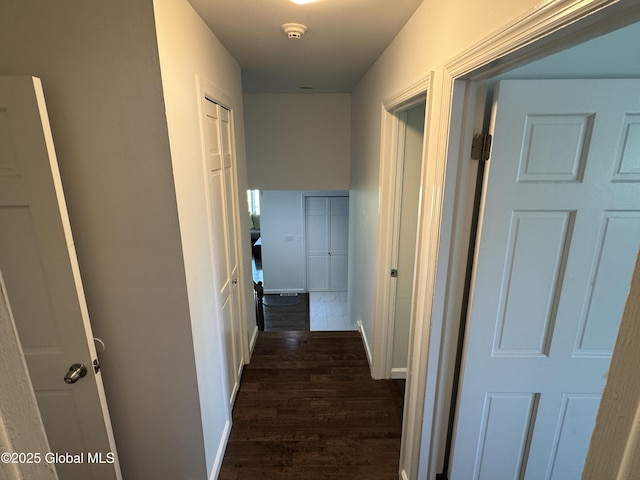15 Campus View Dr, Colonie, NY 12211 - corridor featuring dark wood finished floors and baseboards
