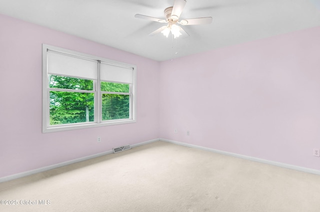 23 Jarose Pl, Clifton Park, NY 12065 - carpeted empty room with baseboards and ceiling fan