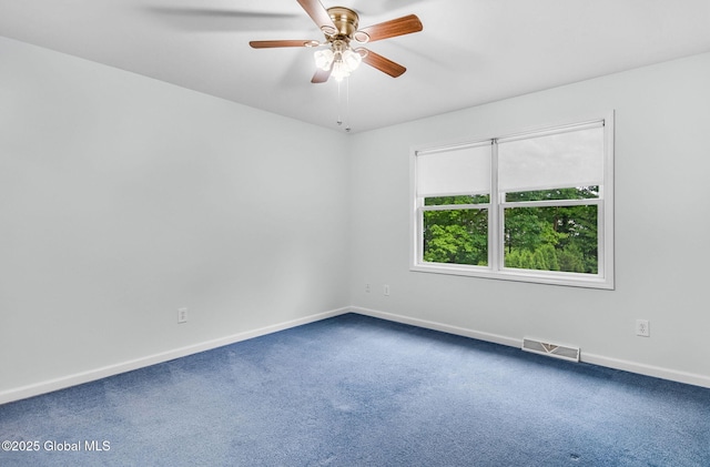 23 Jarose Pl, Clifton Park, NY 12065 - empty room featuring carpet flooring, baseboards, and ceiling fan
