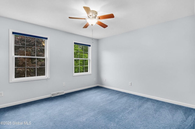 23 Jarose Pl, Clifton Park, NY 12065 - unfurnished room featuring carpet, baseboards, and a ceiling fan