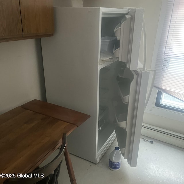 21 Depot St, Greenwich, NY 12834 - detailed view of freestanding refrigerator