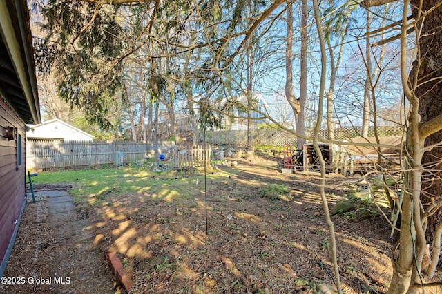 18 1st Ave, Mayfield, NY 12117 - view of yard featuring a fenced backyard