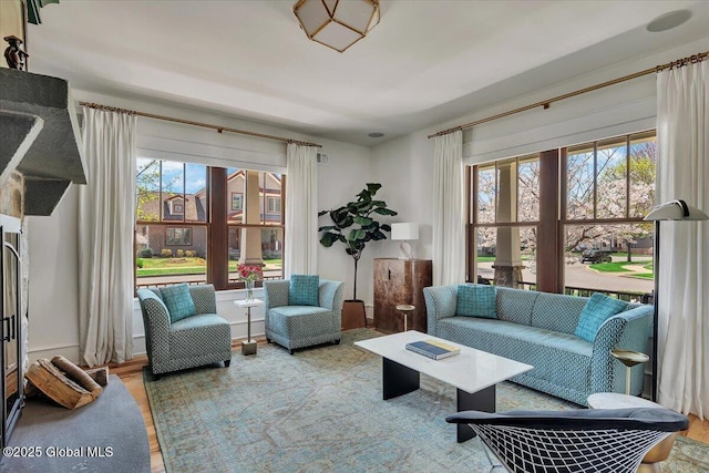 20 Oak Ridge Blvd, Saratoga Springs, NY 12866 - living room with wood finished floors
