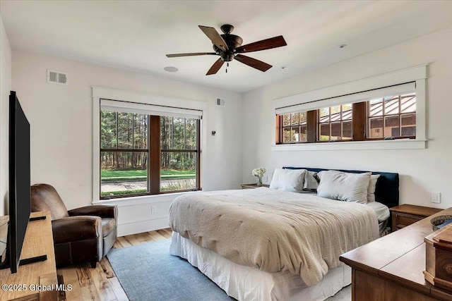 20 Oak Ridge Blvd, Saratoga Springs, NY 12866 - bedroom with visible vents, light wood finished floors, and multiple windows