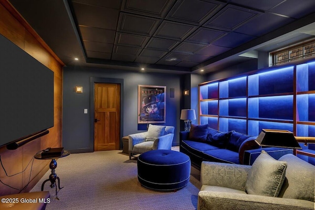 20 Oak Ridge Blvd, Saratoga Springs, NY 12866 - view of carpeted home theater room