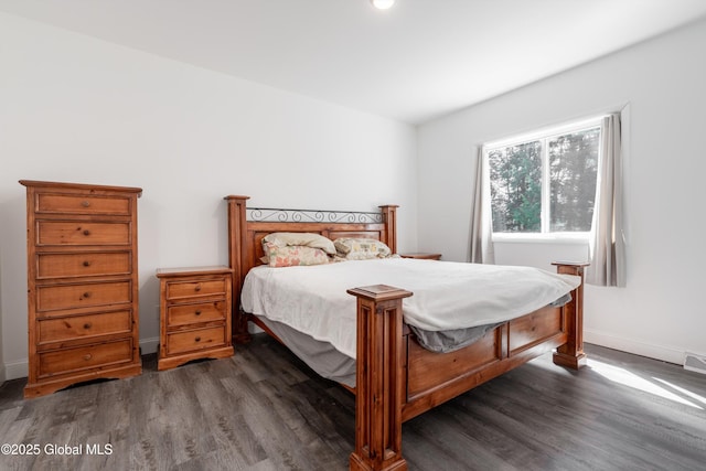 23 Locust Ridge Dr, Corinth, NY 12822 - bedroom featuring dark wood-type flooring and baseboards