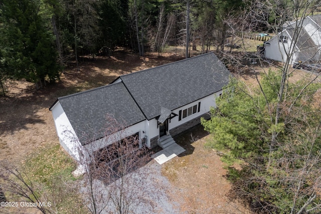 23 Locust Ridge Dr, Corinth, NY 12822 - aerial view of property and surrounding area