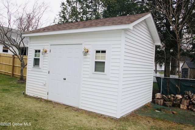 28 Puritan Dr, Rotterdam, NY 12306 - view of shed featuring fence