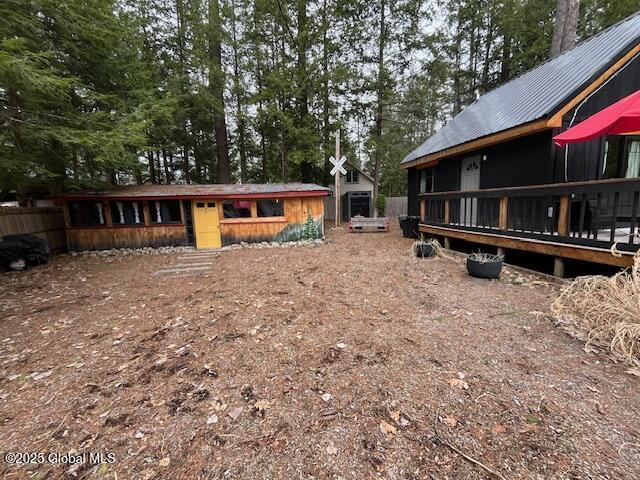 15-17 Pine Rd, Lake Luzerne, NY 12846 - view of yard