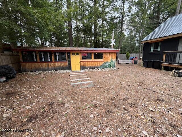 15-17 Pine Rd, Lake Luzerne, NY 12846 - exterior space with entry steps
