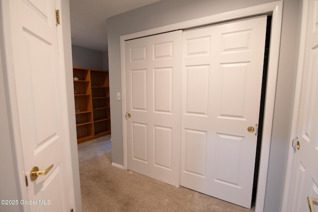 interior space with light carpet