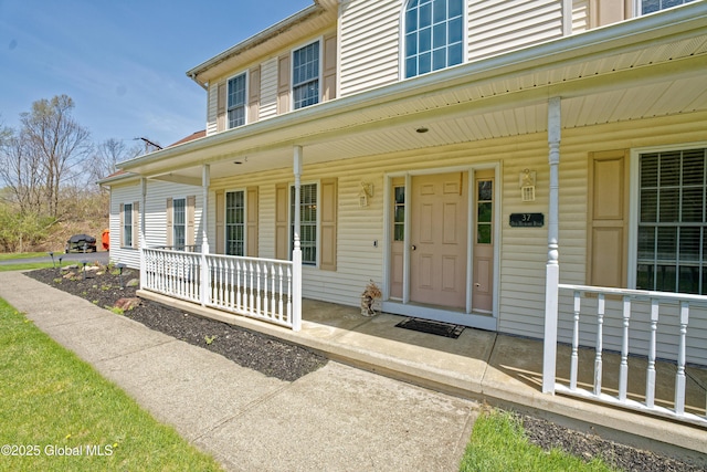 37 Old Hickory Rd, Brunswick, NY 12180 - property entrance featuring covered porch