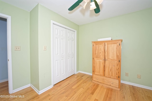 37 Old Hickory Rd, Brunswick, NY 12180 - unfurnished bedroom featuring a closet, baseboards, and light wood-style floors