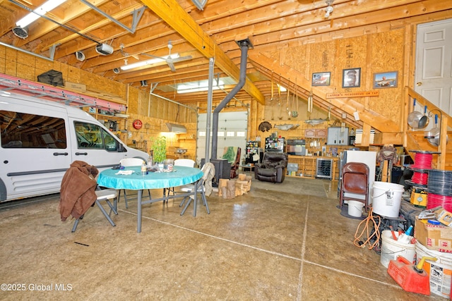 37 Old Hickory Rd, Brunswick, NY 12180 - garage with a garage door opener