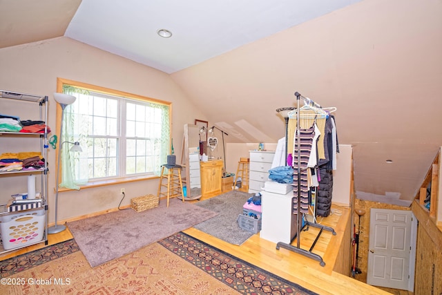 37 Old Hickory Rd, Brunswick, NY 12180 - bonus room featuring lofted ceiling, baseboards, and wood finished floors