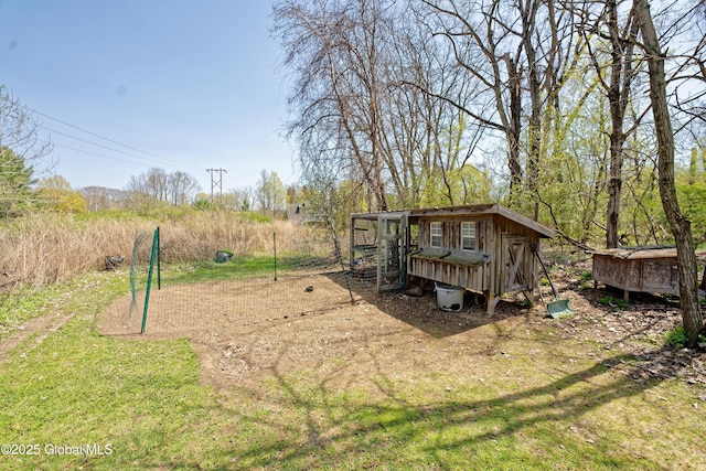 37 Old Hickory Rd, Brunswick, NY 12180 - view of yard with exterior structure and an outdoor structure