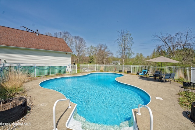 37 Old Hickory Rd, Brunswick, NY 12180 - view of swimming pool featuring a patio area, a fenced in pool, and fence