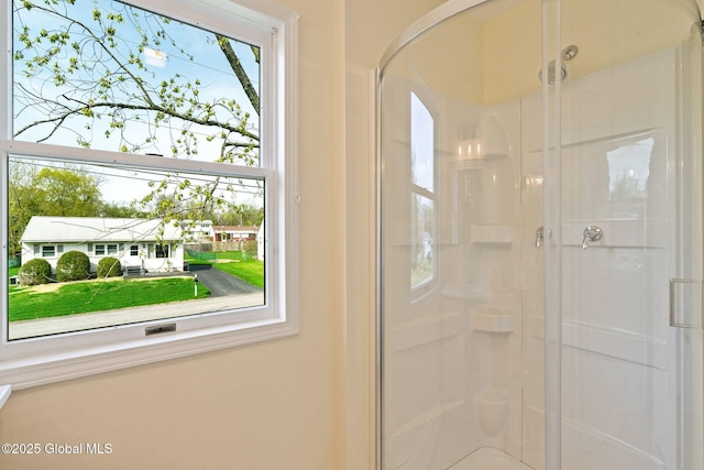 full bath featuring a stall shower