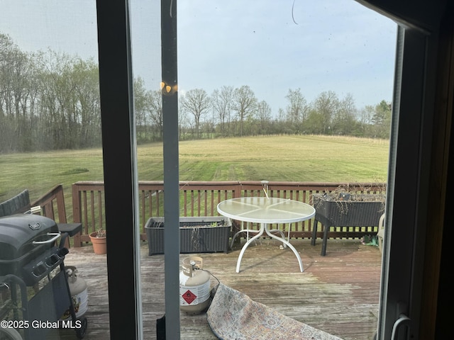 70 Dick Lynch Rd, Stillwater, NY 12170 - deck featuring a lawn