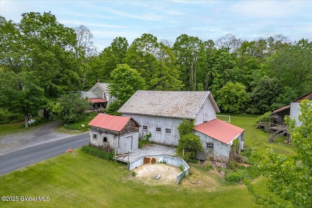 291-294 Gilchrist Hill Rd, Hartford, NY 12838 - aerial view of property and surrounding area