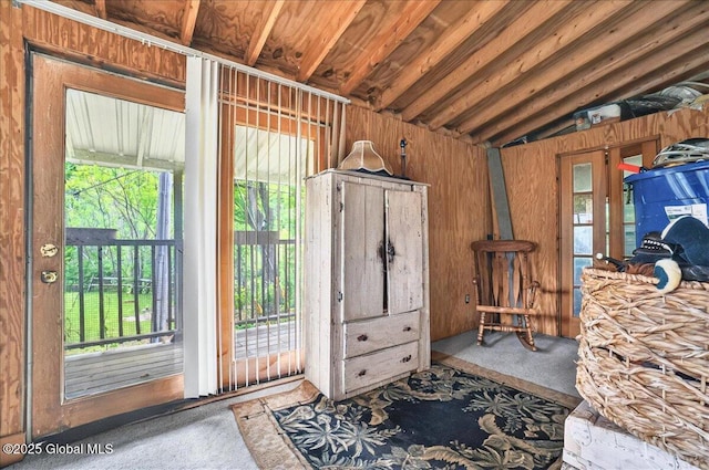 291-294 Gilchrist Hill Rd, Hartford, NY 12838 - entryway featuring carpet and healthy amount of natural light