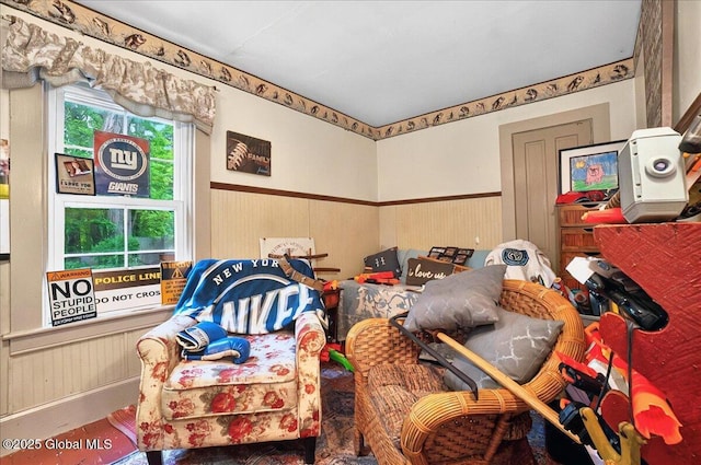 291-294 Gilchrist Hill Rd, Hartford, NY 12838 - miscellaneous room with a wainscoted wall