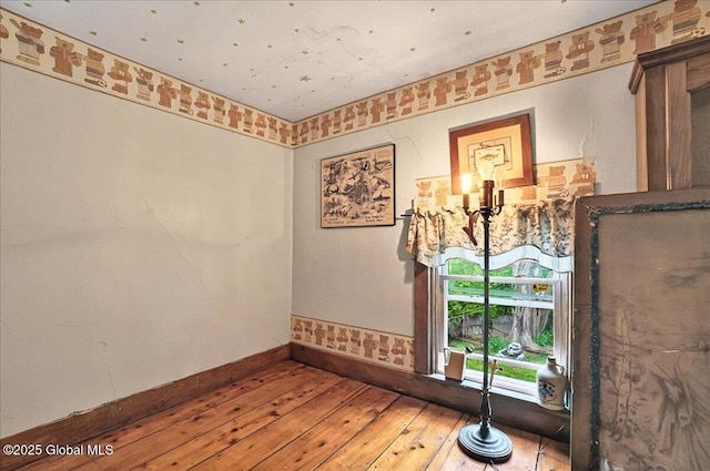291-294 Gilchrist Hill Rd, Hartford, NY 12838 - spare room with hardwood / wood-style flooring and baseboards