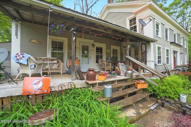 291-294 Gilchrist Hill Rd, Hartford, NY 12838 - view of front of home with a porch