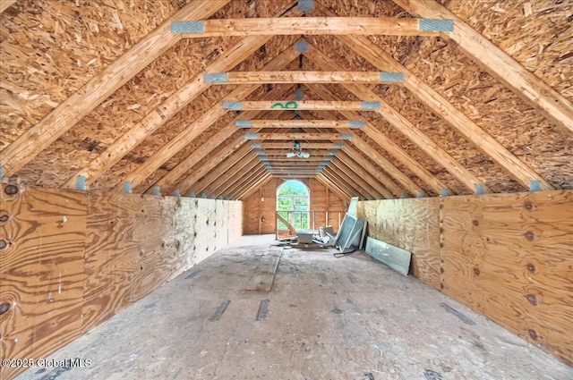291-294 Gilchrist Hill Rd, Hartford, NY 12838 - view of unfinished attic