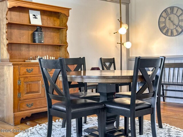 11 Mill St, Chester, NY 12817 - dining space with wood finished floors