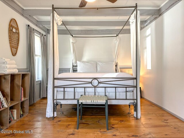 11 Mill St, Chester, NY 12817 - interior space featuring beam ceiling and hardwood / wood-style floors