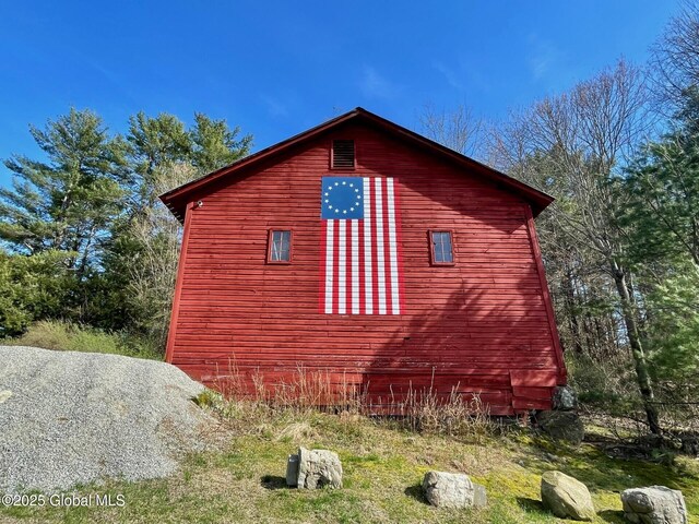 11 Mill St, Chester, NY 12817 - view of property exterior featuring a barn