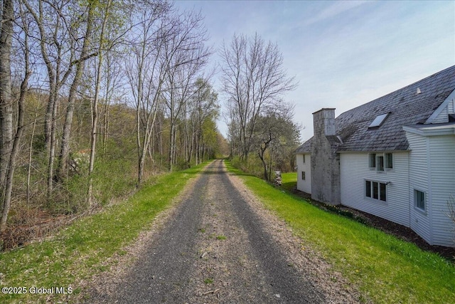 view of road