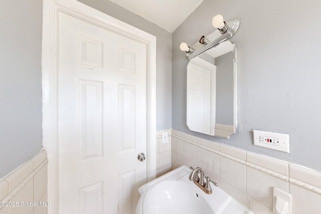 bathroom with a sink