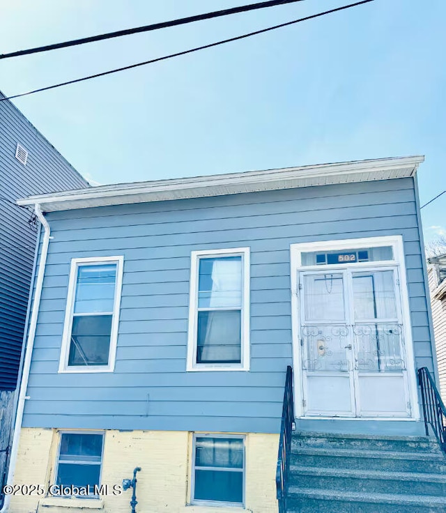 502 1st St, Albany, NY 12206 - view of home's exterior with entry steps
