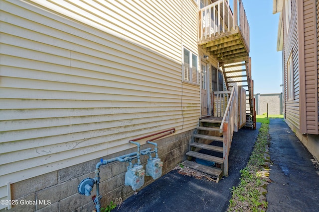 view of side of home