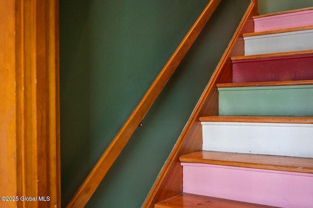 view of stairs
