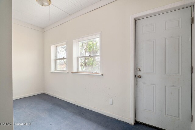 5 Barney St, Schenectady, NY 12307 - unfurnished room with baseboards and carpet flooring