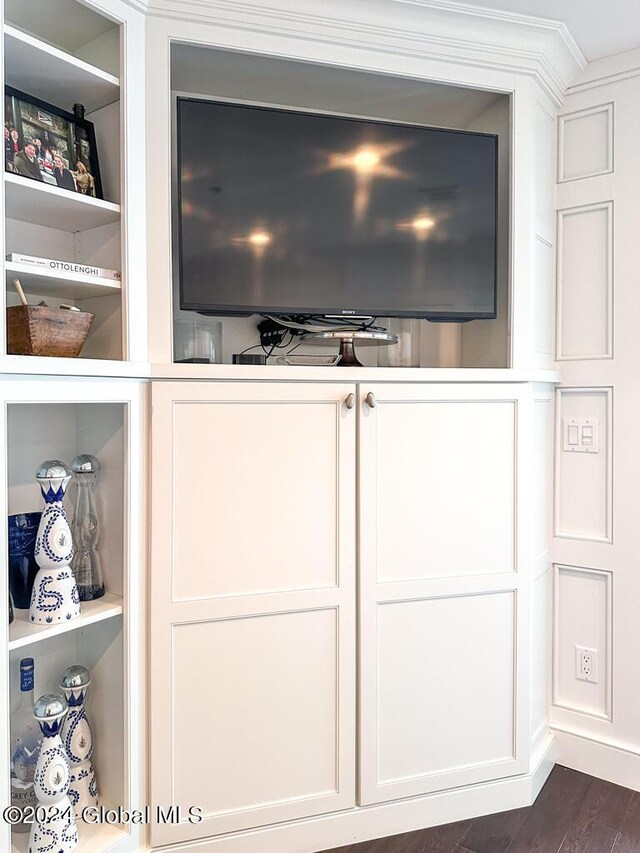 5A6 Sagamore Rd, Bolton, NY 12814 - room details featuring ornamental molding and wood finished floors