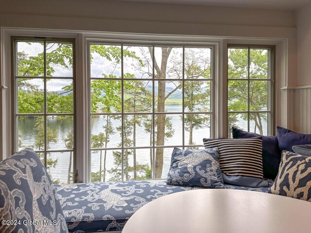5A6 Sagamore Rd, Bolton, NY 12814 - bedroom featuring a water view