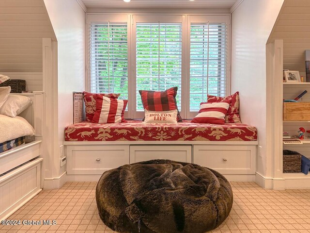 5A6 Sagamore Rd, Bolton, NY 12814 - sitting room with light tile patterned floors