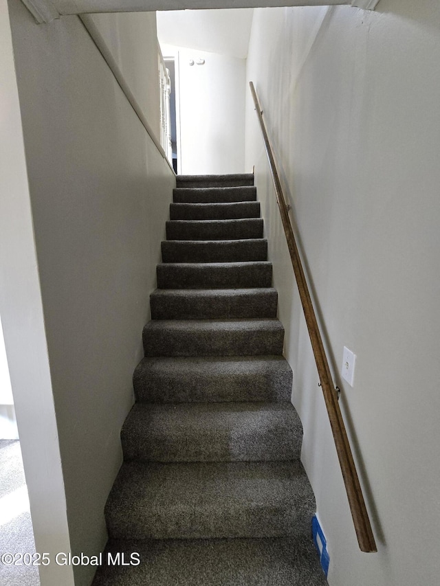 view of staircase