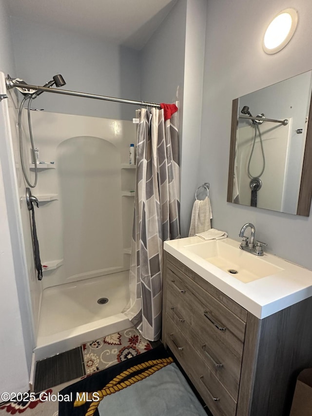 18 Ingersoll Ave, Schenectady, NY 12305 - bathroom featuring vanity and a shower stall